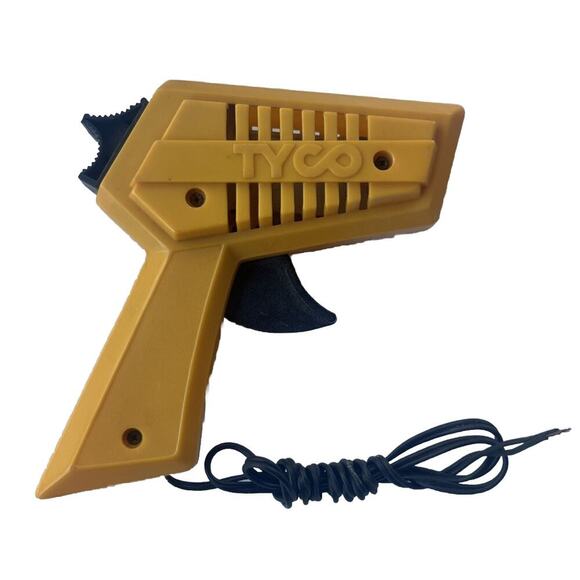 TYCO Other - Vintage Tyco TCR Command Controller Yellow Power Trigger Accelerator Race